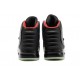 nike air yeezy 2 lumineuse noir rouge