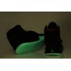 nike air yeezy 2 lumineuse noir rouge