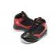 baskets jordan pour fille flight noir rouge