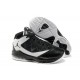 chaussures de basket jordan flight femme noir blanc