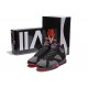 Air Jordan VII noir rouge franc noir de charbon de bois Club Purple