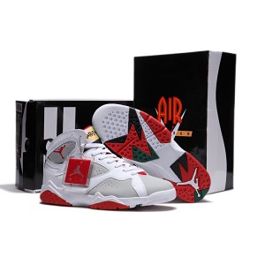 Air Jordan VII (7) Hare Retro gris blanc rouge