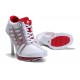 chaussure a talon air max blanc rouge grise