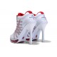 chaussure a talon air max blanc rouge grise