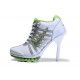 talon air max blanc vert grise