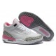 nike air jordan 3 retro femme blanc rose ciment