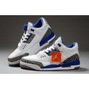 chaussure jordan 3 pour fille blanc true bleu