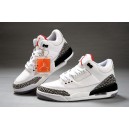 basket femme jordan 3 blanc et ciment