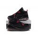 chaussures de basket jordan flight 9 max noir rouge