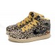 les chaussures air jordan 1 léopard en fourrure