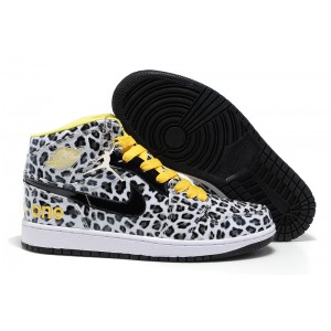 acheter nike air jordan 1 2012 olympic Leopard noir blanc jaune