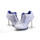 chaussure a talon aiguille haut air max blanc bleu foncé gris