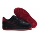 chaussure nike air force basse noir rouge