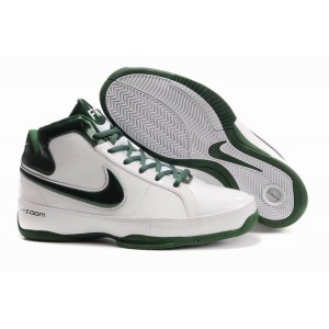 Basket Chaussures Zoom Kobe Hustle Blanc noirâtre Vert