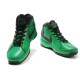 chaussures de basket Nike Zoom Hustle vert noir