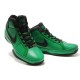 chaussures de basket Nike Zoom Hustle vert noir