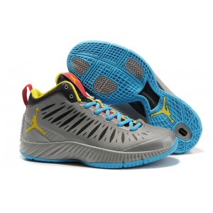 Jordan Super Fly RTTG 2012 Olympic gris jaune bleu