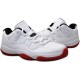 jordan homme basse blanc et rouge