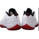 jordan homme basse blanc et rouge