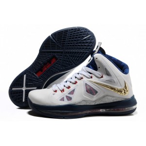 achat nike lebron 10 2012 leak blanc or rouge