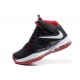 chaussure de lebron james X Leaked noir rouge