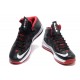 chaussure de lebron james X Leaked noir rouge