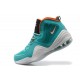 nike penny 5 south beach vert blanc