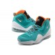 nike penny 5 south beach vert blanc