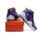 Air Max penny Haraway 5 purple blanc orange