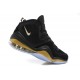 basket nike air max penny noir or