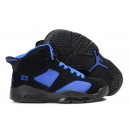 basket jordan enfant 6 noir et bleu