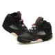 nike air jordan pour enfant 5 noir rouge