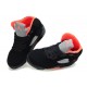 air jordan 5 nubuck noir rouge enfant