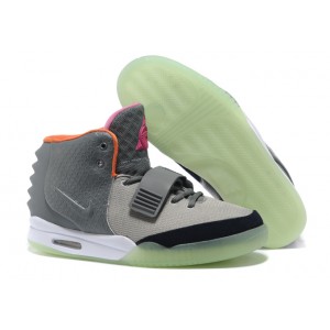 air yeezy lumière 2 nrg gris noir orange