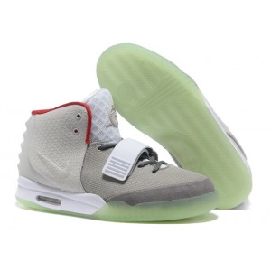 nike yeezy ii 2012 gris blanc rouge