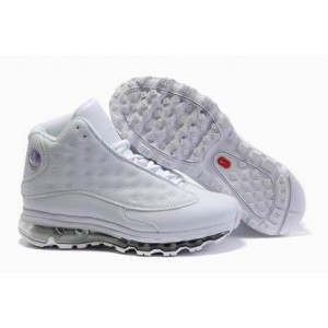 Jordan 13 max femme blanc