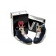 Air Jordan 6 J2K Obsidian Filbert blanc