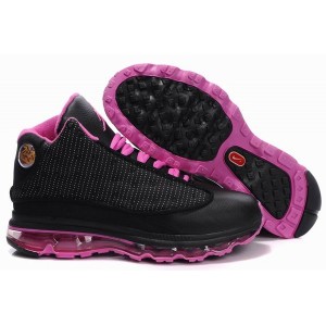 Air Jordan 13 max fusion pour femme noir rose