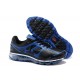 Chaussure de basket air max 2012 noir bleu cuir