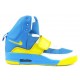 Nike Air Yeezy bleu jaune Kanye West 