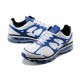Basket chaussures de course air amx 2012 cuir blanc bleu
