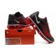 basket nike air max 2012 noir rouge blanc mesh