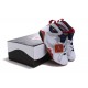 aire jordan 7 femme blanc argent rouge