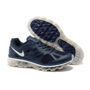 Les Nike Air Max 2012 marine Hommes Chaussures de course de commande