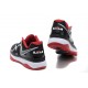 lebron basse st chaussures noir rouge blanc