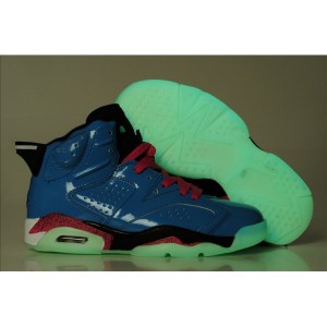 Jordan 6 retro 2012 lumiere bleu rose noir