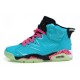 Jordan 6 retro 2012 lumiere bleu rose noir