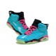 Jordan 6 retro 2012 lumiere bleu rose noir