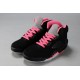 jordans femme 5 noir rose