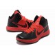 chaussures Nike Lunar Hypergamer noir rouge